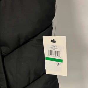 Cole Haan Quilted Black Vest